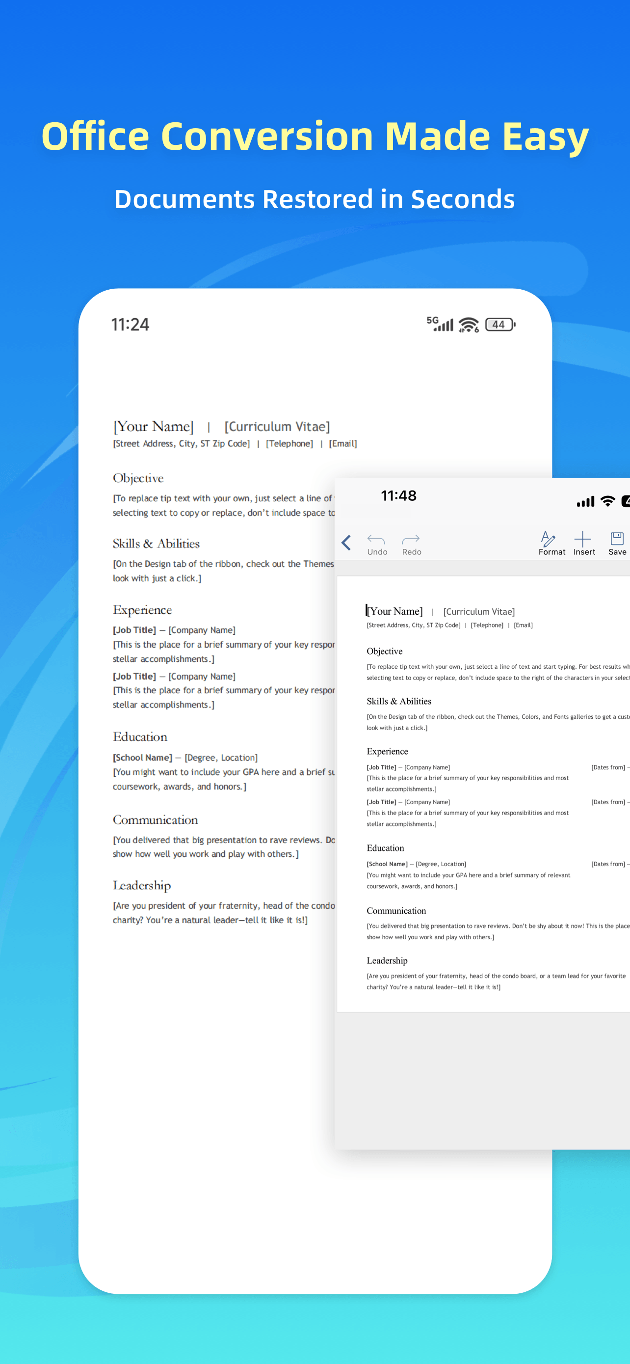 Format Converter: Video & PDF