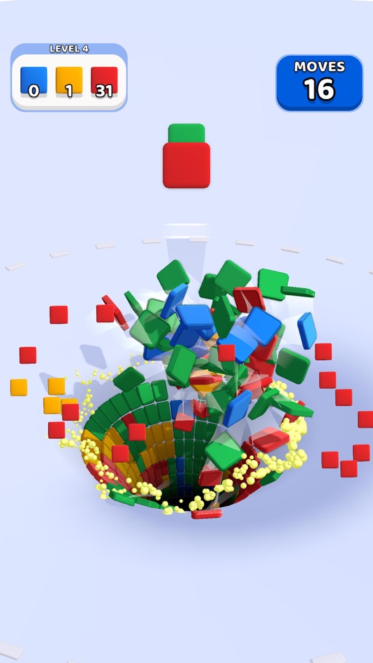 #9. Tetri Hole (iOS) 由: Bugbomb