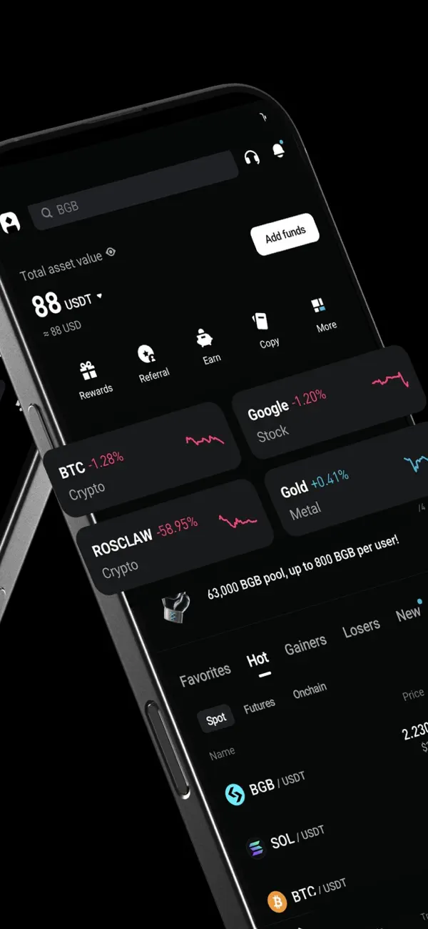 Screenshot #2 pour Bitget- Trade bitcoin & crypto