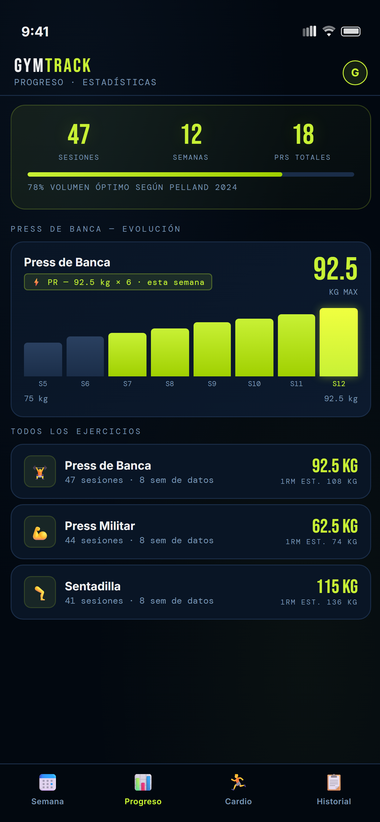 Gym DattaTracker screenshot 3