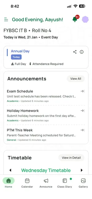 Arc - The School App screenshot 1
