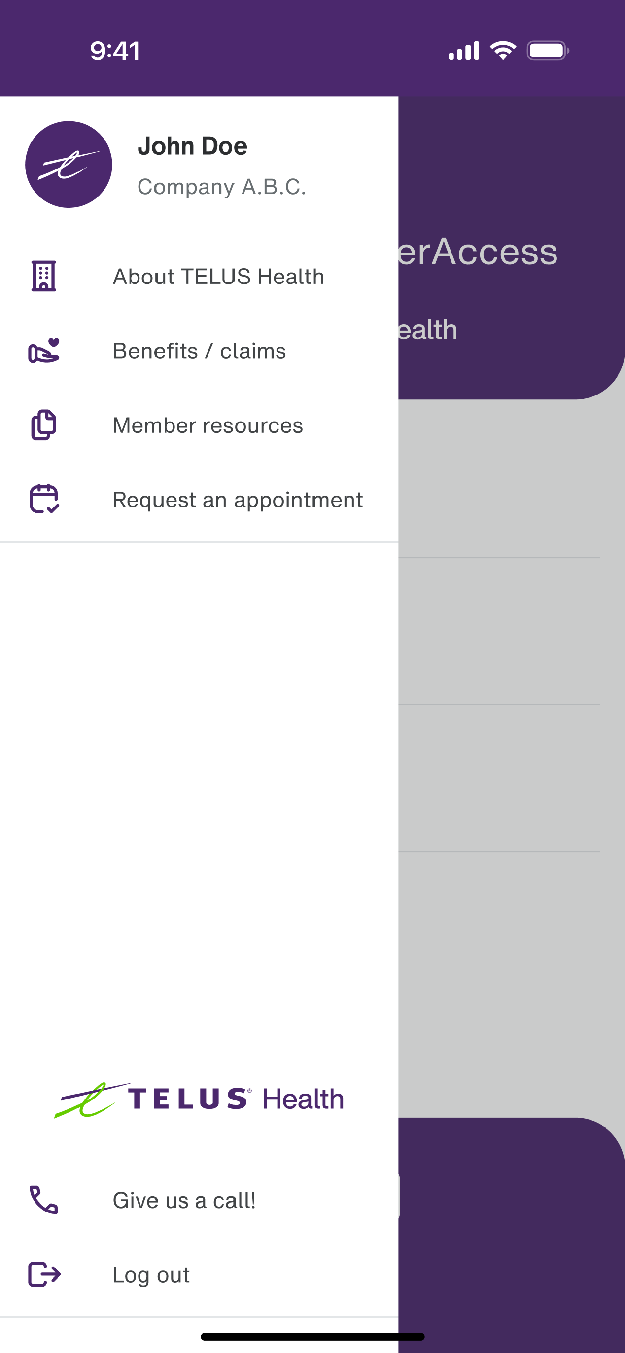 TELUS Health MemberAccess