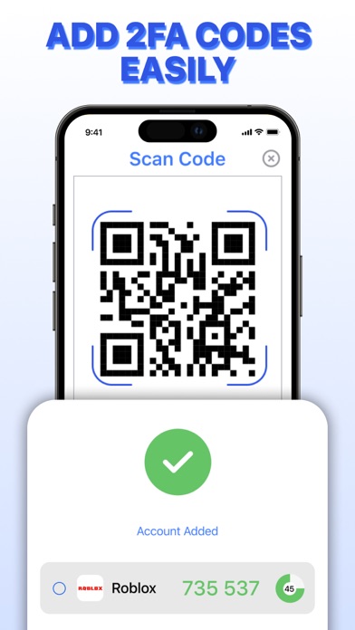 Authenticator App , Screenshot