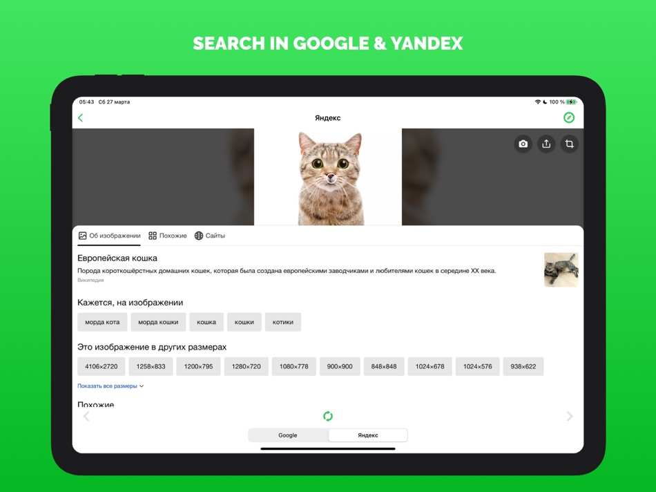 #2. Search By Image: Lens Identify (iOS) 来自: LYKOV STUDIO LTD