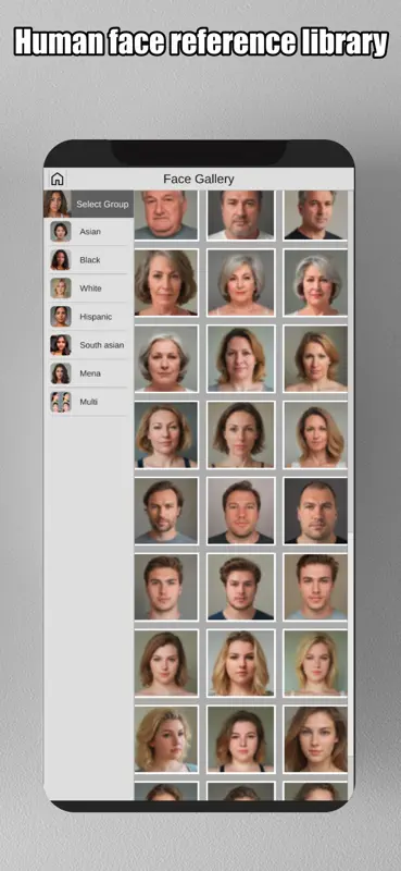Face Model: 3D Head Reference screenshot 7 of 9