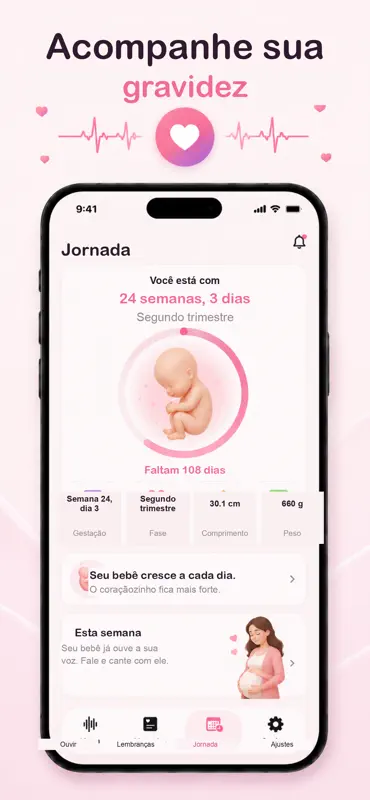Ouvir Batimento do Bebê: Mommi screenshot 2 of 5