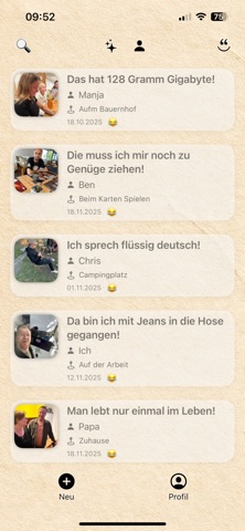 Quotie screenshot
