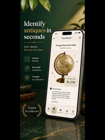 Antique Snap: Value Scanner iPad screenshot
