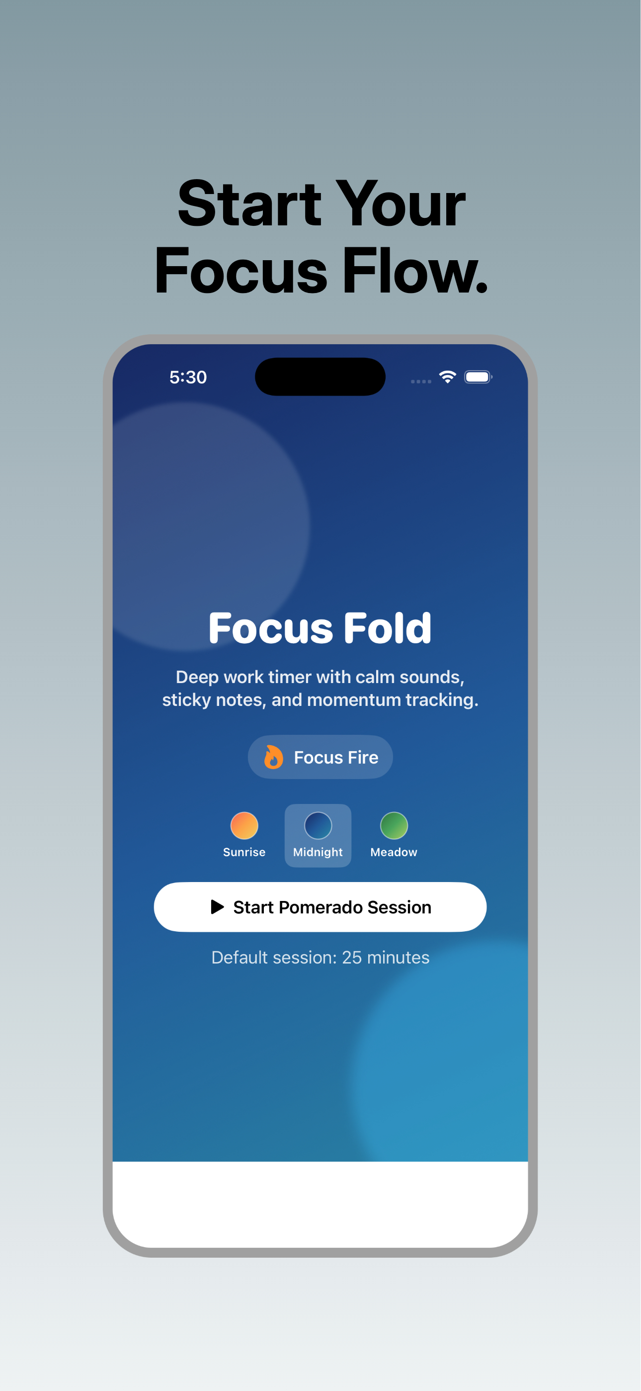 FocusFold: Pomodoro Timer screenshot 4