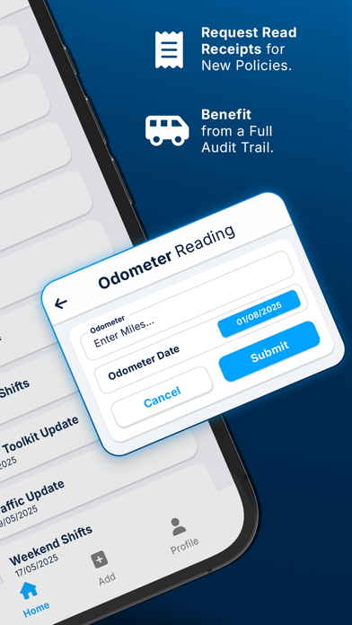 FleetCheck Driver Screenshot