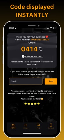 Find Radio Code Instantly screenshot