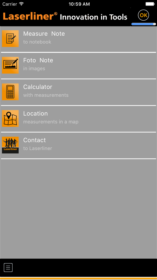 #1. Laserliner MeasureNote (iOS) Podle: EastTechAgency GbR