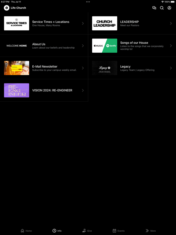 Screenshot #5 pour Life Church US