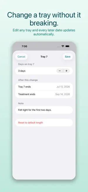 TrayWise: Aligner Tracker screenshot 3