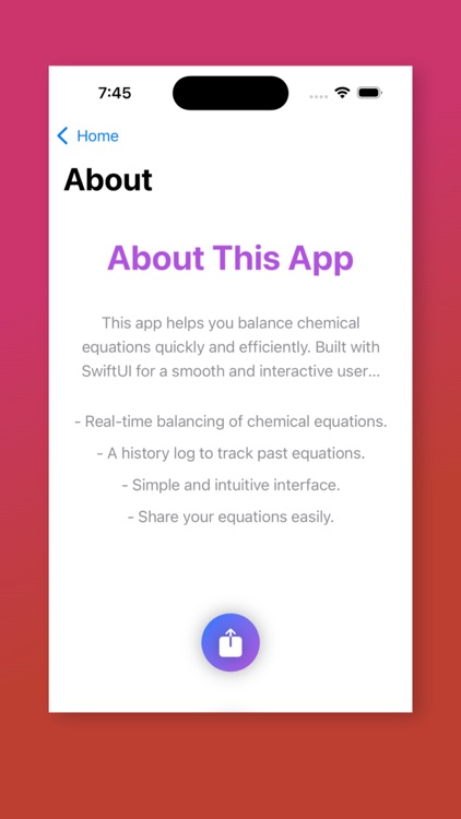 ChemEquation Balancer screenshot-7