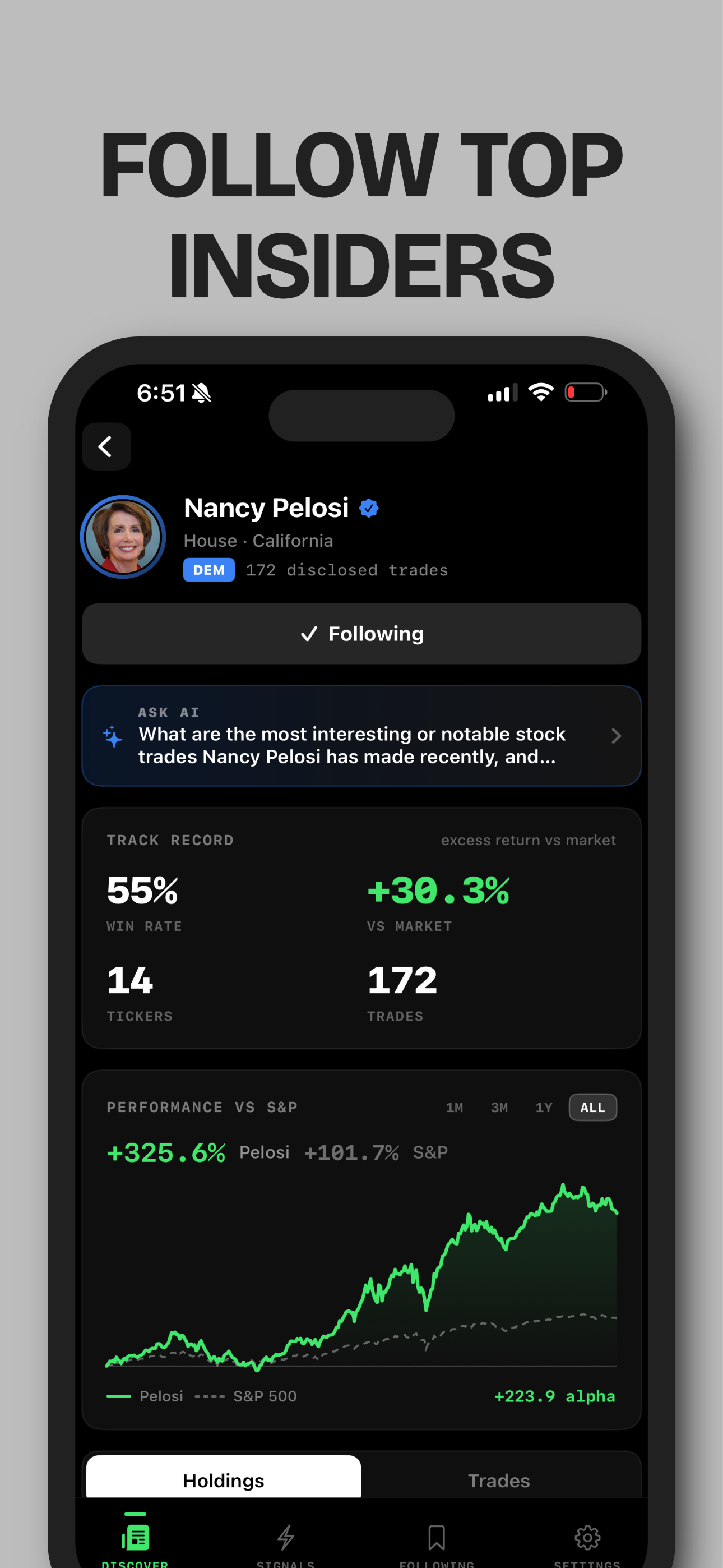 InsiderSignal - Trade Alerts screenshot 5