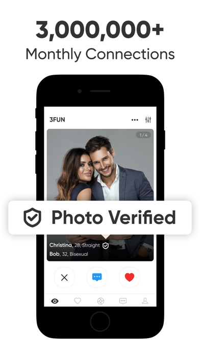 3Fun: Threesome Couples Dating Screenshot