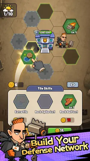 Zombie Siege: Haven Defense screenshot 1