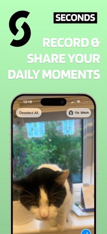 Seconds - Daily Video Diary iPhone screenshot