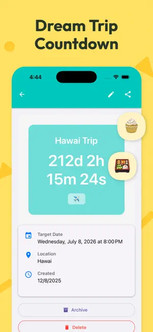 Moment Countdown screenshot 3