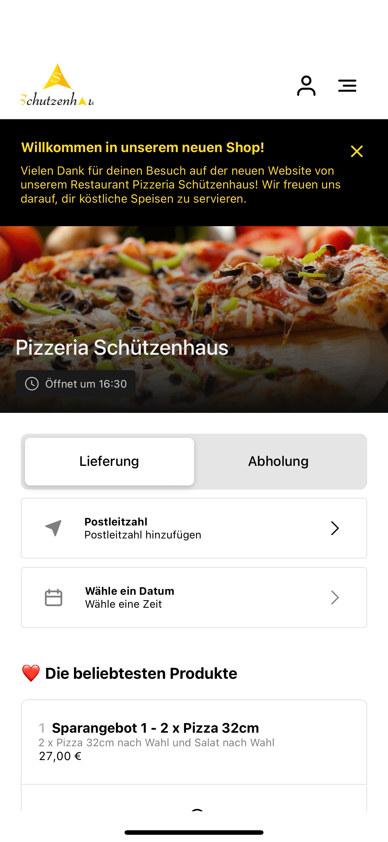 Pizzeria Schützenhaus screenshot 3