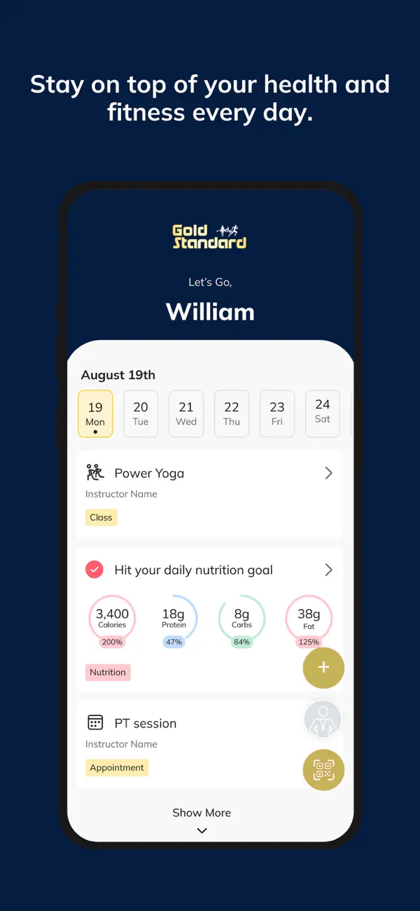 Screenshot #2 pour Gold Standard Health
