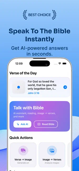 Bible Chat AI & Study Daily screenshot 1