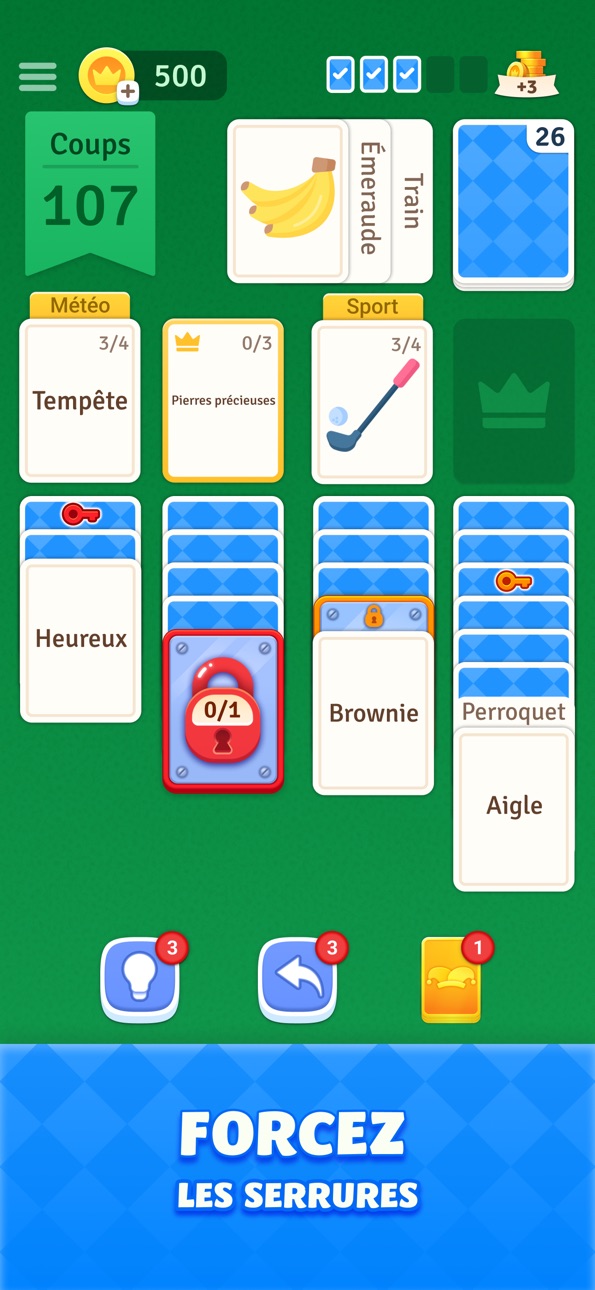 Solitaire Associations Journey iOS Mod IPA screenshot 4 - iOS game interface
