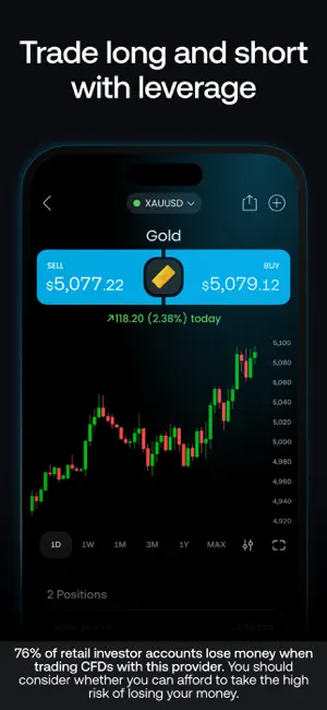 Trading 212 iPhone screenshot 4