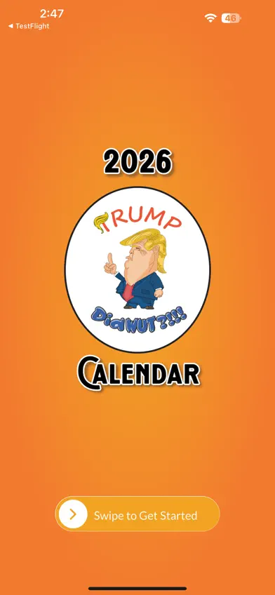 Trump Did WUT 2026 Calendar screenshot 1
