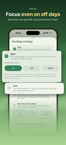 Nana's Focus: ADHD Reader Screenshot 4 of 7