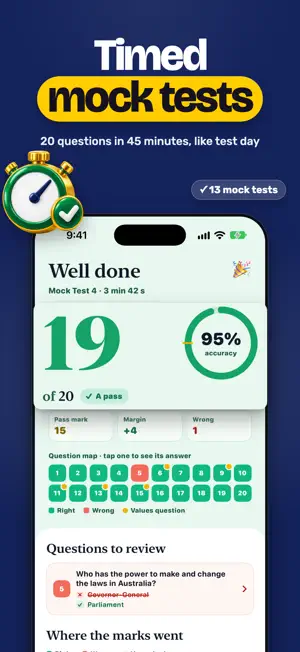 Australian Citizenship Test. screenshot 1