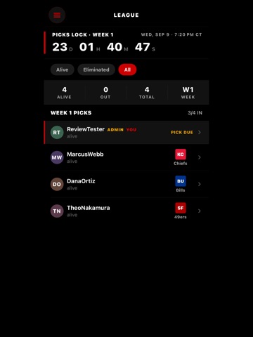 Survivor Sundays iPad screenshot