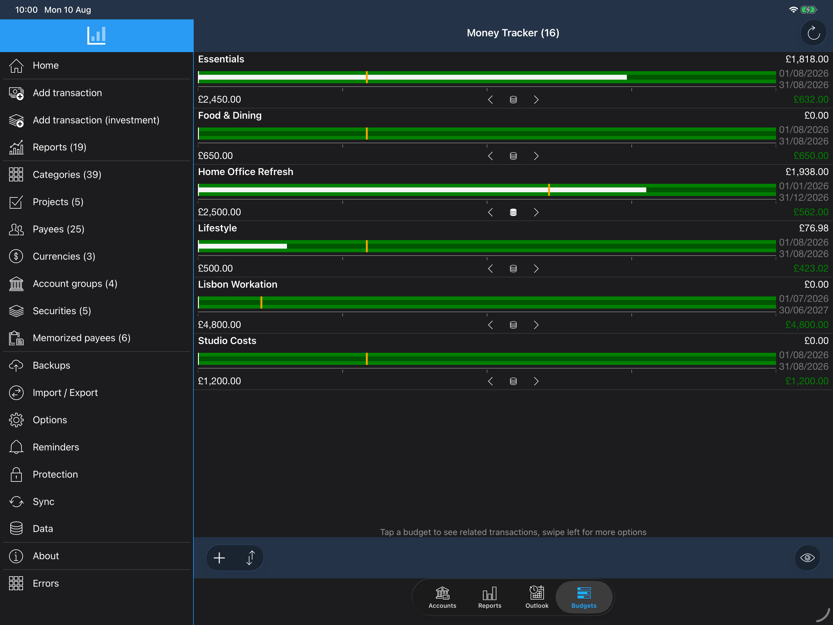 Money Tracker Infinite screenshot 12