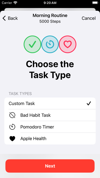 Stacks: Routine & Habits Screenshot