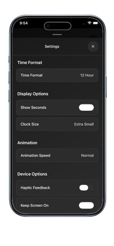 FlipClock Animated Flow Screenshot 2 of 4