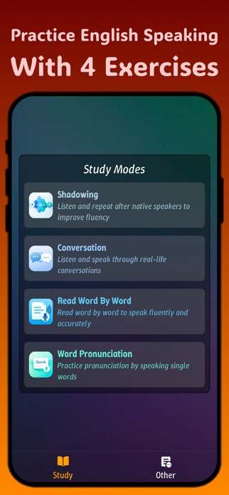 EngAloud - Speaking Exercises Screenshot 1 of 7