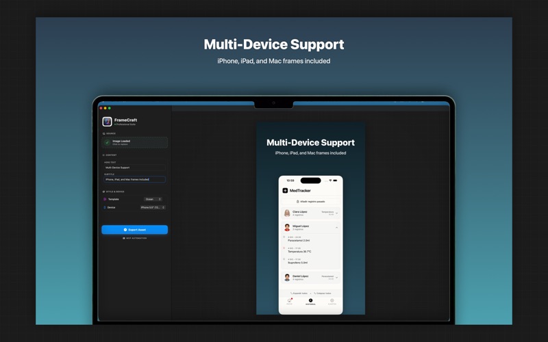App screenshot