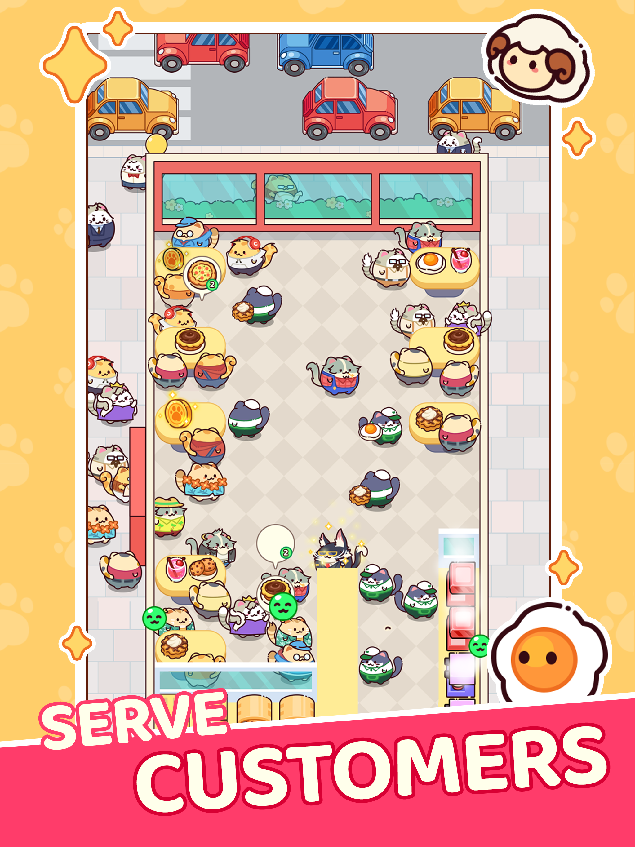 Cat Restaurant: Food Bar Story screenshot 5