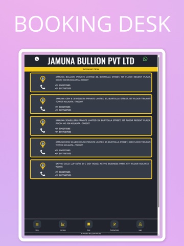 Jamuna Bullion iPad screenshot