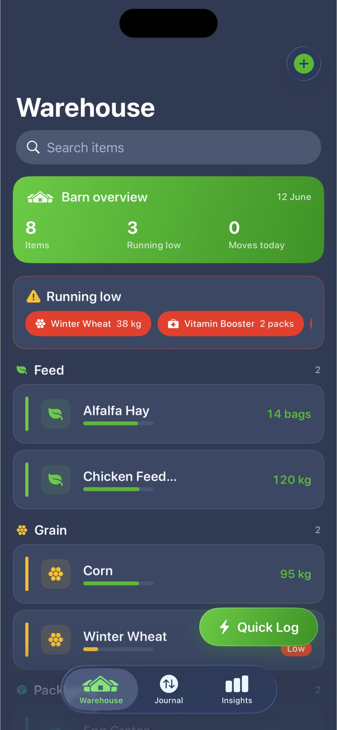 Farm Supply Track