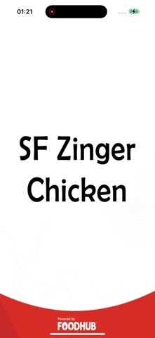 SF Zinger Chicken screenshot