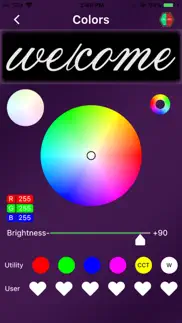 colourful led iphone screenshot 3