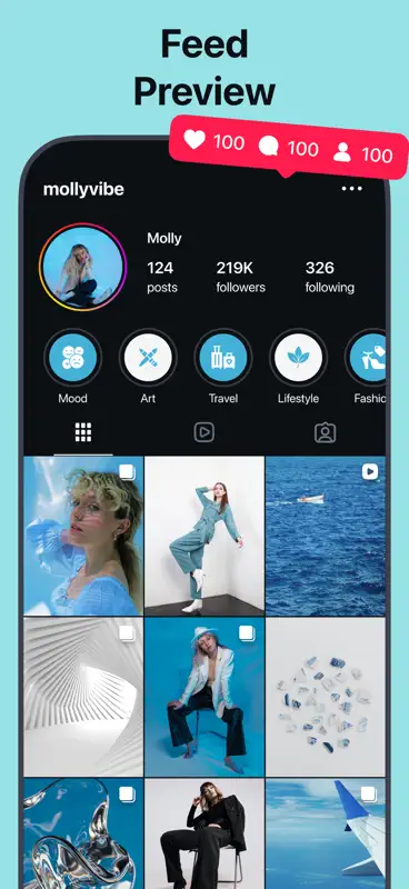 Grid Preview for Instagram screenshot 1 of 8