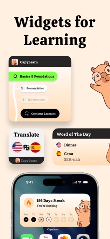Learn Spanish - CapyLearn Screenshot 7 of 7