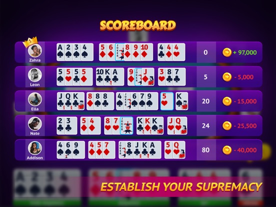Rummy Master iPad screenshot 7 - Games app
