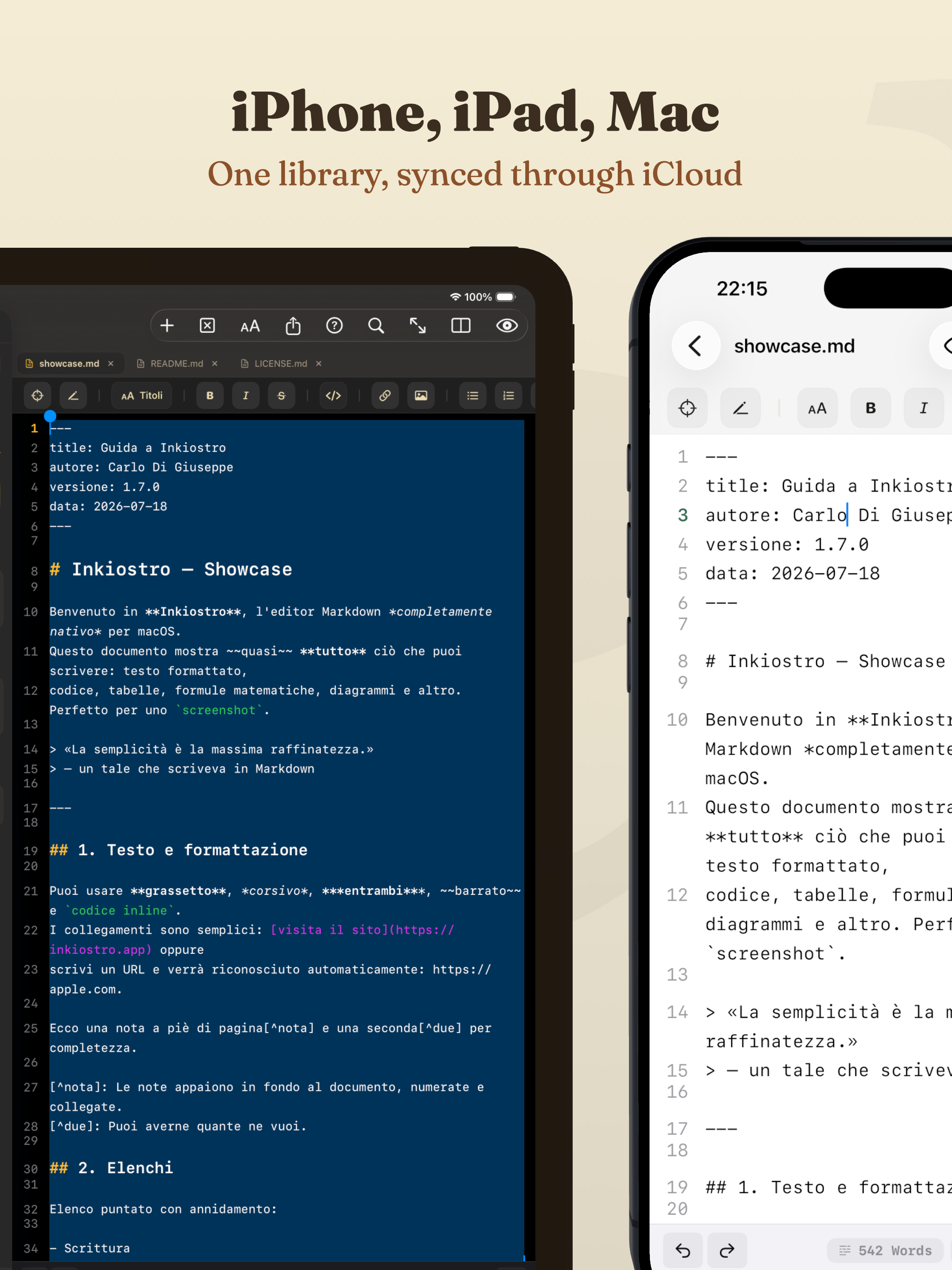 Inkiostro: Markdown Editor screenshot 17