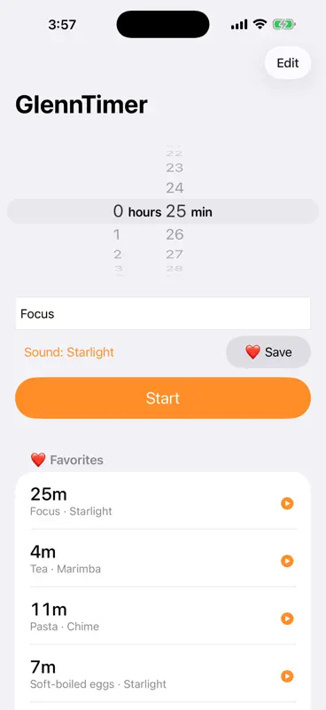 GlennTimer screenshot 1 of 7