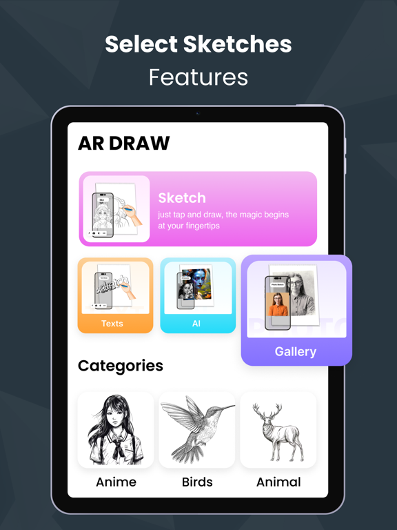 Screenshot #4 pour AR Drawing: Trace & Sketch