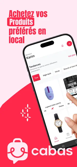 Cabas – Global Buy & Ship screenshot 1